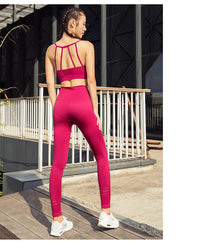 Running Sports Bra and Leggings Set — image 4