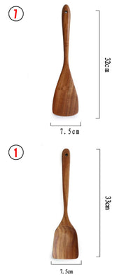 Teak Wood Kitchen Spoon Set — image 5