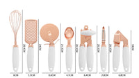 Rose Gold Stainless Steel Kitchen Tool Set — image 7