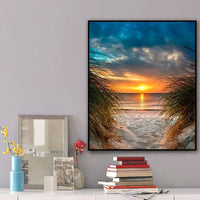 Sunset Seascape Diamond Painting Kit — image 3