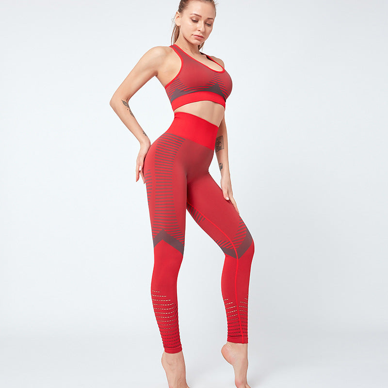 High-Waist Seamless Yoga Pants