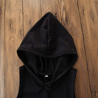 Boys Sleeveless Hooded Camo Outfit Set — image 5