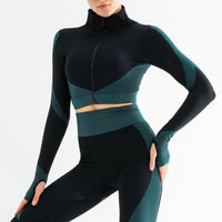 Women’s Zip Yoga Gym Set — image 8