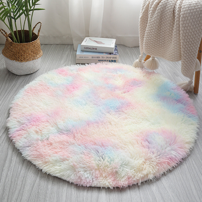 Nordic Round Tie-Dye Carpet