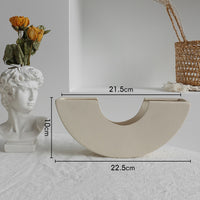 Matte Ceramic Vase for Dried Flowers — image 7