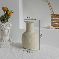 Matte Ceramic Vase for Dried Flowers — image 8