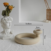 Matte Ceramic Vase for Dried Flowers — image 6