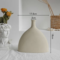 Matte Ceramic Vase for Dried Flowers — image 3