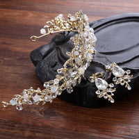 Pink Crystal Bridal Crown — image 4