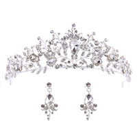 Pink Crystal Bridal Crown — image 2