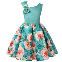 Girls Digital Print Princess Dress — image 4