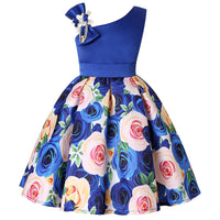Girls Digital Print Princess Dress — image 6