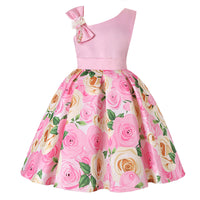 Girls Digital Print Princess Dress — image 7