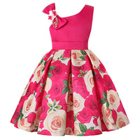 Girls Digital Print Princess Dress — image 5