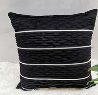 Striped Velvet 45cm Pillow Cover — image 4