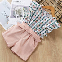 Girls T-Shirt and Shorts Outfit — image 4