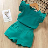 Girls T-Shirt and Shorts Outfit — image 7