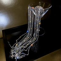 Rhinestone Tassel Hair Clip — image 4