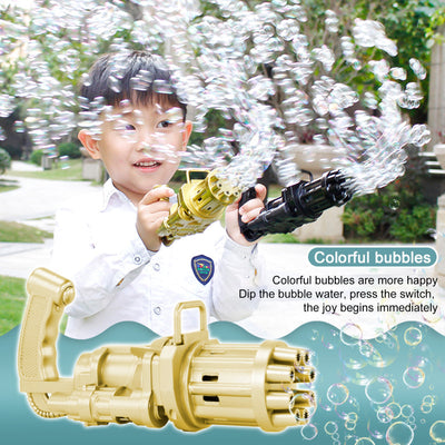 Kids Bubble Gun Bath Toy