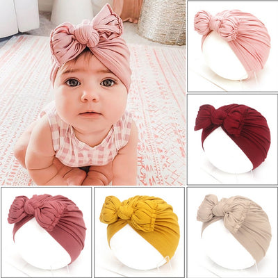 Soft Knit Baby Turban Hat