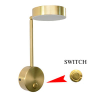 Acrylic Square Bedside Wall Lamp — image 2