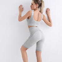 Moisture-Wicking Bra and Shorts Set — image 3