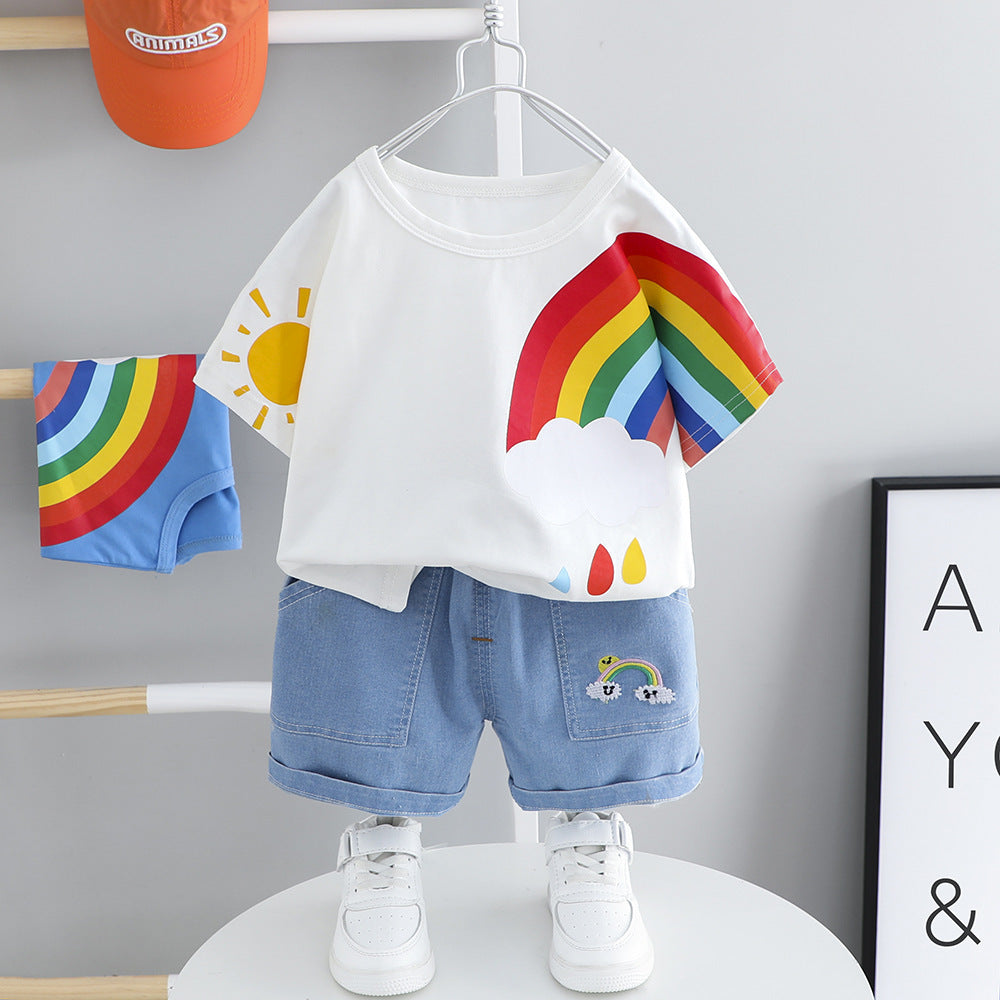 Baby Boy Summer Short Outfit — image 4