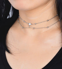 Rhinestone Tassel Body Chain Necklace — image 5