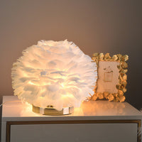 Feather Bedside Table Lamp — image 6