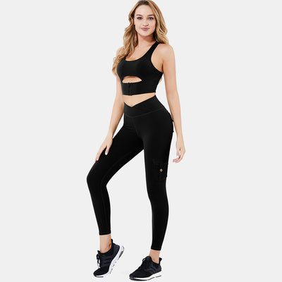 Women’s Padded Yoga Bra and Leggings Set