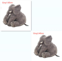 Elephant Plush Pillow with Blanket — image 4