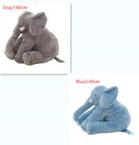 Elephant Plush Pillow with Blanket — image 5