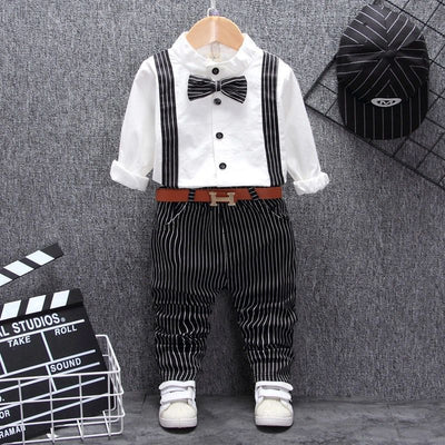 Boys Bib Two-Piece Outfit