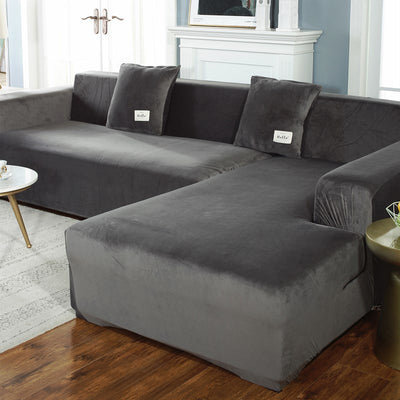 Elastic Velvet Sofa Cover