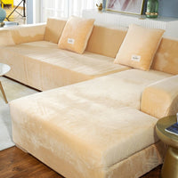 Elastic Velvet Sofa Cover — image 4
