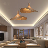 Japanese Style Bamboo Chandelier
