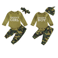 Camouflage Letter Three-Piece Kids Set — image 5
