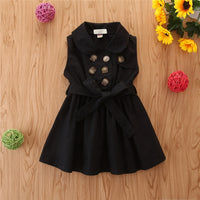 Toddler Girls Sleeveless Sash Dress — image 2