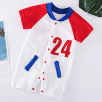 Cotton Baby Short-Sleeve Romper — image 5