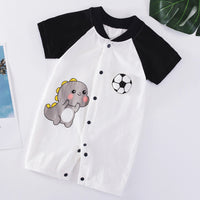 Cotton Baby Short-Sleeve Romper — image 8