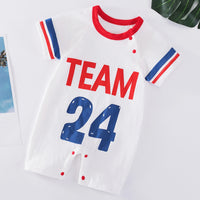 Cotton Baby Short-Sleeve Romper — image 6