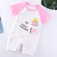 Cotton Baby Short-Sleeve Romper — image 4