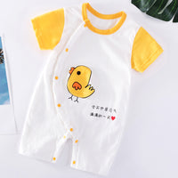 Cotton Baby Short-Sleeve Romper — image 7