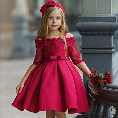Girls Lace Toddler Dress