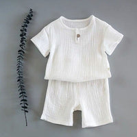 Baby Short-Sleeve Summer Two-Piece Set — image 7