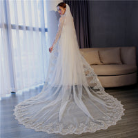 Long Nylon Bridal Veil — image 2