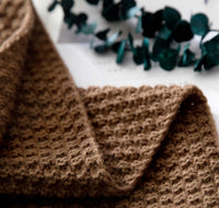 Nordic Fringed Knit Throw Blanket — image 2