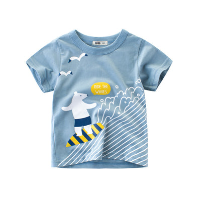 Boys Short Sleeve Graphic T-Shirt