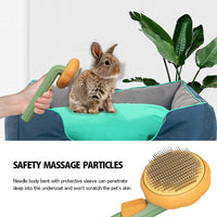 Pumpkin Self-Cleaning Pet Slicker Brush — image 6
