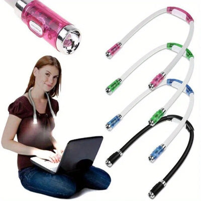 Portable LED Neck Reading Light